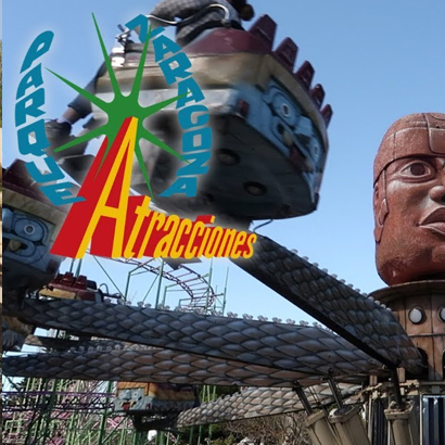 Parque de atracciones<br>de Zaragoza<br><small style='color:yellow;'>colaboración</small>